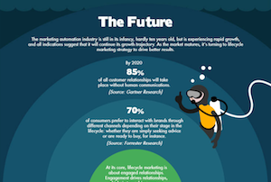 Lifecycle marketing infographic